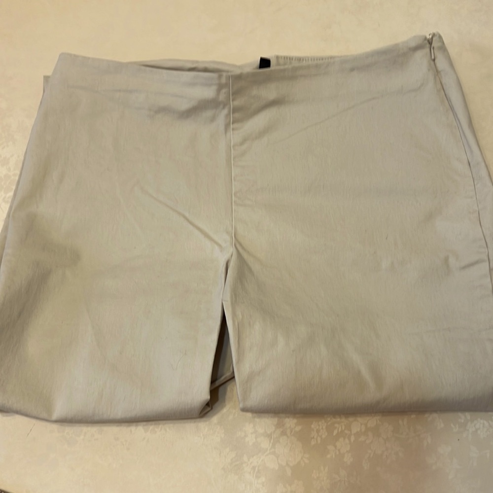Victoria’s Secret stretch pants. Khaki.  Size 10